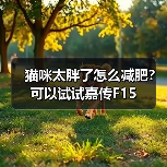 猫咪太胖了怎么减肥？可以试试嘉传F15