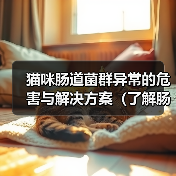 猫咪肠道菌群异常的危害与解决方案（了解肠道菌群的重要性，有效预防猫咪疾病）（图4）