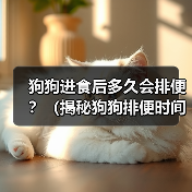 狗狗进食后多久会排便？（揭秘狗狗排便时间的秘密，了解你的宠物需求）