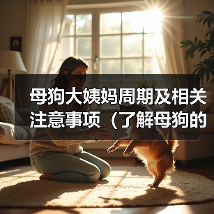 母狗大姨妈周期及相关注意事项（了解母狗的生理周期，为宠物的健康负责）