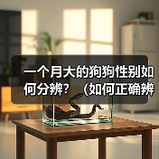 一个月大的狗狗性别如何分辨?(如何正确辨别狗狗性别,帮助它健康成长)(图3) 一个月大的狗狗性别如何分辨?(如何正确辨别狗狗性别,帮助它健康成长)(图3)