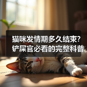 猫咪发情期多久结束？铲屎官必看的完整科普（图2）