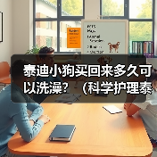泰迪小狗买回来多久可以洗澡？（科学护理泰迪宝宝，洗澡时间一丝不差）