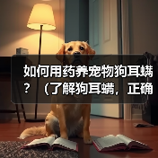 如何用药养宠物狗耳螨?(了解狗耳螨,正确用药养护你的爱宠)(图4) 如何用药养宠物狗耳螨?(了解狗耳螨,正确用药养护你的爱宠)(图4)