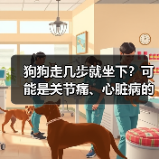 狗狗走几步就坐下？可能是关节痛、心脏病的信号（图4）