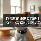 以撸狗的正确姿势是什么？（高超的抚摸技巧让它爱上你）（图1）