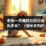 老狗一天睡眠时间究竟有多长？（揭秘老狗的睡眠习惯与需求）（图3）