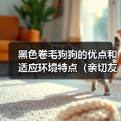 黑色卷毛狗狗的优点和适应环境特点（亲切友善、适合家庭生活的黑色卷毛狗狗）（图1）