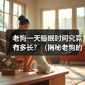 老狗一天睡眠时间究竟有多长？（揭秘老狗的睡眠习惯与需求）（图1）