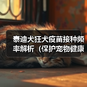 泰迪犬狂犬疫苗接种频率解析（保护宠物健康，狂犬疫苗接种不可忽视）（图2）