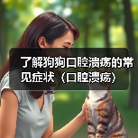 了解狗狗口腔溃疡的常见症状（口腔溃疡）（图1）