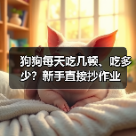 狗狗每天吃几顿、吃多少？新手直接抄作业（图3）