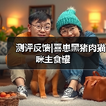 测评反馈|喜崽黑猪肉猫咪主食罐（图4）