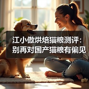 江小傲烘焙猫粮测评：别再对国产猫粮有偏见了！（图1）