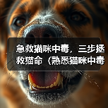 急救猫咪中毒,三步拯救猫命(熟悉猫咪中毒的症状,做好紧急救援)(图4) 急救猫咪中毒,三步拯救猫命(熟悉猫咪中毒的症状,做好紧急救援)(图4)