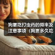 狗崽吃打虫药的频率及注意事项(狗崽多久吃一次打虫药?)(图2) 狗崽吃打虫药的频率及注意事项(狗崽多久吃一次打虫药?)(图2)