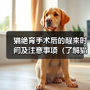 猫绝育手术后的醒来时间及注意事项(了解猫绝育手术后的恢复情况,守护爱宠健康)(图1) 猫绝育手术后的醒来时间及注意事项(了解猫绝育手术后的恢复情况,守护爱宠健康)(图1)