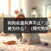 狗狗夜里叫声不止？这是为什么？（探究狗狗夜里叫声不停的原因及如何解决）（图1）