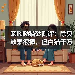 宠呦呦猫砂测评：除臭效果很棒，但白猫千万别用！（图3）
