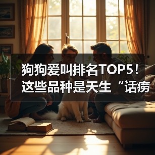 狗狗爱叫排名TOP5！这些品种是天生“话痨”（图3）