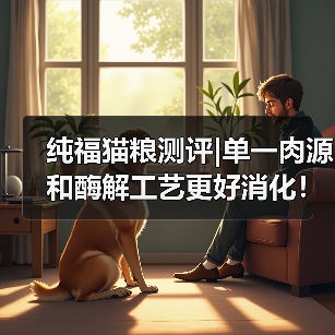 纯福猫粮测评|单一肉源和酶解工艺更好消化！（图4）