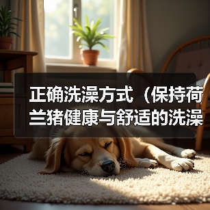 正确洗澡方式（保持荷兰猪健康与舒适的洗澡技巧）（图4）