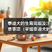 泰迪犬的生育周期及注意事项（掌握泰迪犬的繁殖节奏，让它们健康快乐地生育）（图4）