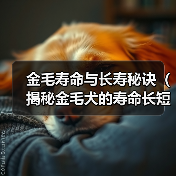 金毛寿命与长寿秘诀（揭秘金毛犬的寿命长短与健康管理方法）（图2）