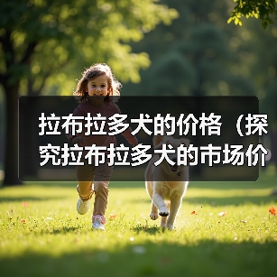 拉布拉多犬的价格(探究拉布拉多犬的市场价格和价值)(图1) 拉布拉多犬的价格(探究拉布拉多犬的市场价格和价值)(图1)