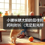 小猫咪晒太阳的最佳时间和时长（充足阳光照射对小猫咪健康的重要性）（图2）