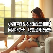 小猫咪晒太阳的最佳时间和时长（充足阳光照射对小猫咪健康的重要性）（图3）