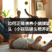 如何正确喂养小猫猫罐头（小猫猫罐头喂养的技巧与注意事项）（图4）