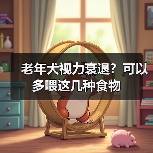 老年犬视力衰退?可以多喂这几种食物(图1) 老年犬视力衰退?可以多喂这几种食物(图1)