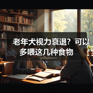 老年犬视力衰退?可以多喂这几种食物(图4) 老年犬视力衰退?可以多喂这几种食物(图4)