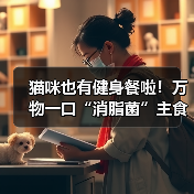 猫咪也有健身餐啦！万物一口“消脂菌”主食罐测评