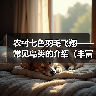 农村七色羽毛飞翔——常见鸟类的介绍（丰富多样的农村鸟类群落与生态）（图4）