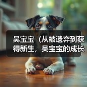 吴宝宝（从被遗弃到获得新生，吴宝宝的成长历程）（图3）