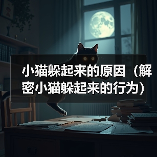 小猫躲起来的原因(解密小猫躲起来的行为)(图1) 小猫躲起来的原因(解密小猫躲起来的行为)(图1)