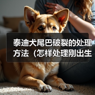 泰迪犬尾巴破裂的处理方法（怎样处理刚出生泰迪尾巴破裂？）（图3）