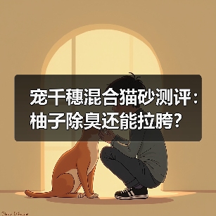 宠千穗混合猫砂测评：柚子除臭还能拉胯？（图4）