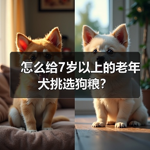 怎么给7岁以上的老年犬挑选狗粮?(图4) 怎么给7岁以上的老年犬挑选狗粮?(图4)