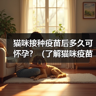 猫咪接种疫苗后多久可怀孕？（了解猫咪疫苗接种与怀孕之间的时间间隔）（图2）
