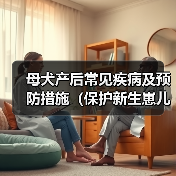 母犬产后常见疾病及预防措施（保护新生崽儿的健康，关键是关注母犬的健康）（图1）