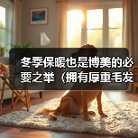 冬季保暖也是博美的必要之举（拥有厚重毛发的博美也需要保暖，了解关键方法吧！）（图4）