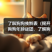 了解狗狗换龄表（揭开狗狗年龄谜团，了解狗狗年龄相当于人类年龄的关键）（图1）