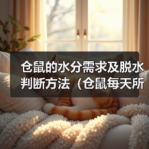 仓鼠的水分需求及脱水判断方法(仓鼠每天所需饮水量以及脱水症状的判断)(图3) 仓鼠的水分需求及脱水判断方法(仓鼠每天所需饮水量以及脱水症状的判断)(图3)