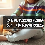 以彩虹吸蜜鹦鹉能活多久?(探究彩虹吸蜜鹦鹉的寿命及影响因素)(图3) 以彩虹吸蜜鹦鹉能活多久?(探究彩虹吸蜜鹦鹉的寿命及影响因素)(图3)