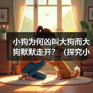 小狗为何凶叫大狗而大狗默默走开?(探究小狗与大狗之间的行为差异)(图2) 小狗为何凶叫大狗而大狗默默走开?(探究小狗与大狗之间的行为差异)(图2)