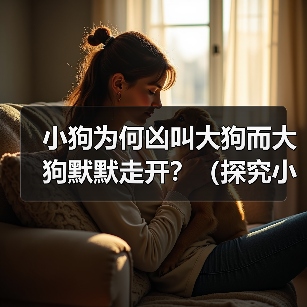 小狗为何凶叫大狗而大狗默默走开?(探究小狗与大狗之间的行为差异)(图4) 小狗为何凶叫大狗而大狗默默走开?(探究小狗与大狗之间的行为差异)(图4)
