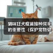 猫咪狂犬疫苗接种频率的重要性（保护宠物健康，合理安排疫苗接种时间）（图1）